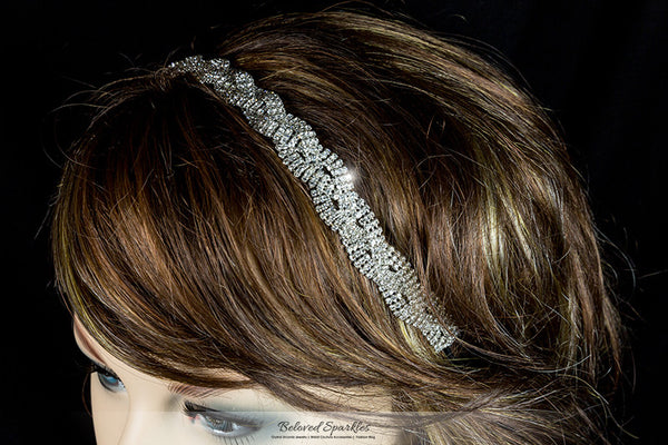 Silver Beaded Twist Fancy Headband – Fanny & June