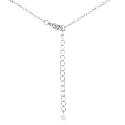 Bianca Start with Shimmering CZ Pendant Necklace