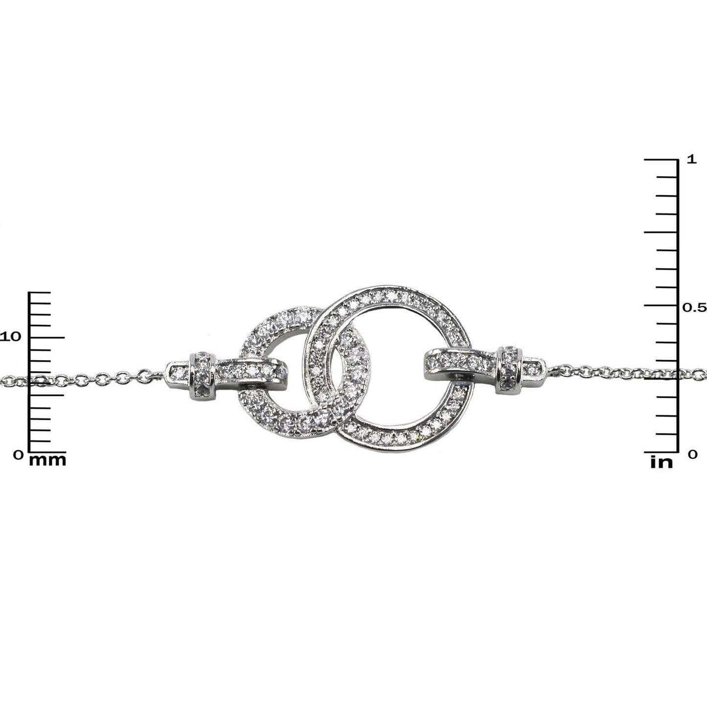 Kiellan Interlock Circle Bracelet | 7in