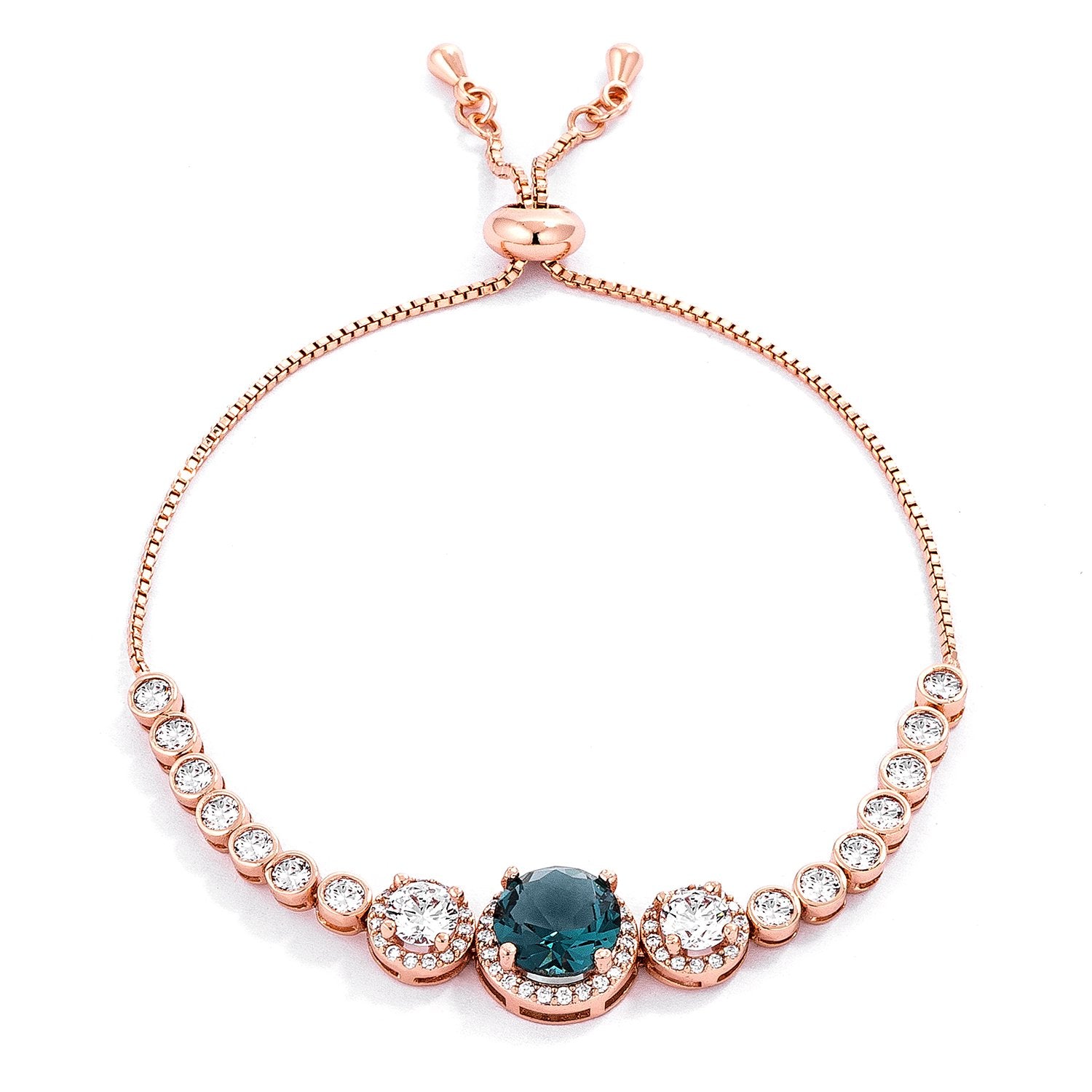 Rose gold hot sale sliding bracelet