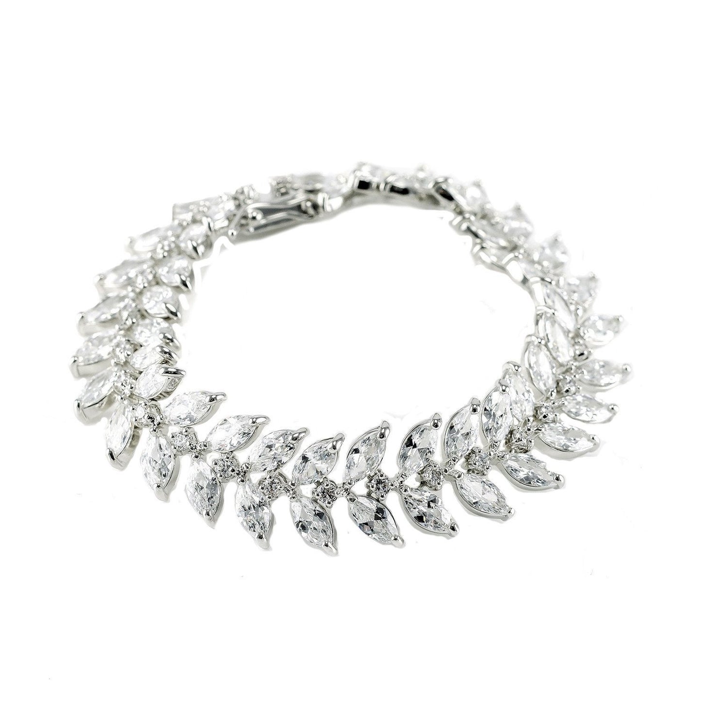 Becky Marquise CZ Tennis Bracelet | 7in