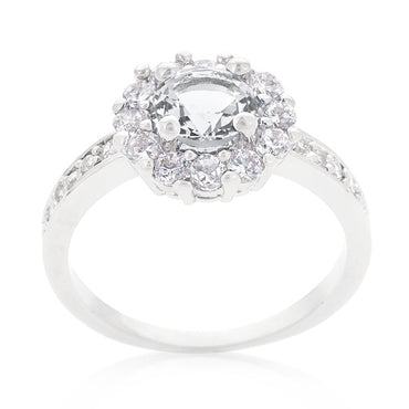 Belle 6mm CZ Cocktail Ring | 0.84ct | 2ct