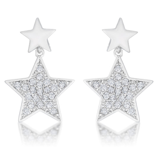 Bianca Star Drop Earrings | 1ct