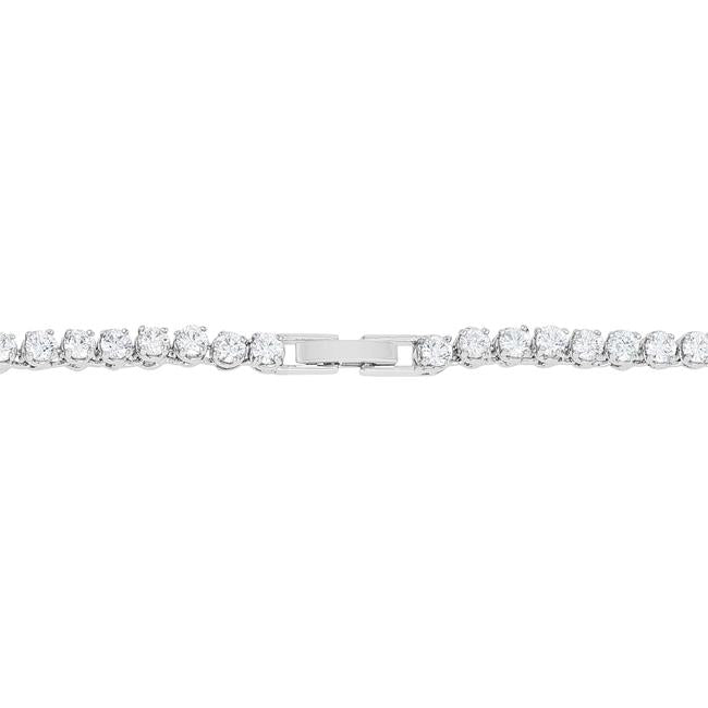 Cloris Graduated Cubic Zirconia Necklace | 50ct