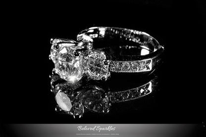 Elizabeth Three Stone Engagement Ring  | 3ct