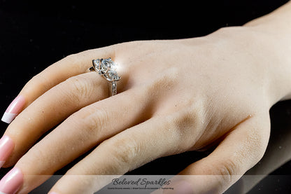 Elizabeth Three Stone Engagement Ring  | 3ct