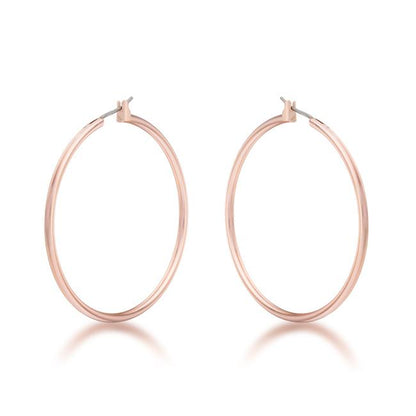 Glem Large Gold Hoop Earrings | 45mm