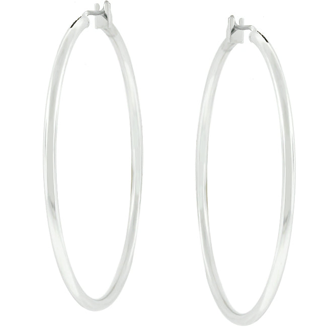 Glem Large Gold Hoop Earrings | 45mm