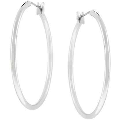 Glem Medium Gold Hoop Earrings | 38mm