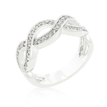 Gretel Infinity Paved Band Ring | 0.5ct