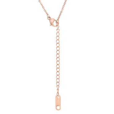 Hana Heartbeat Rose Gold Necklace