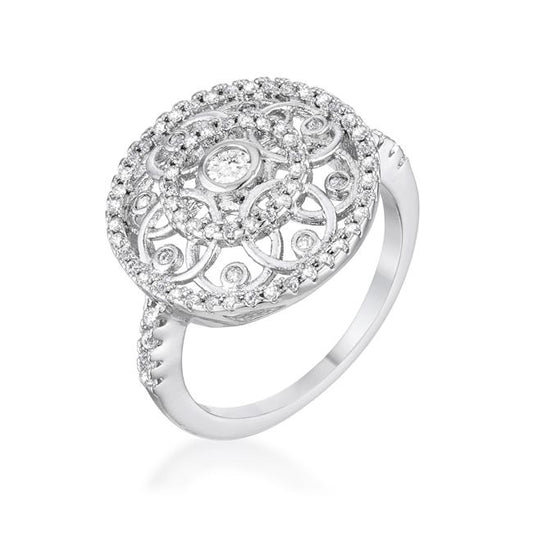 Iyanna Interlocking Circles Ring | 1ct