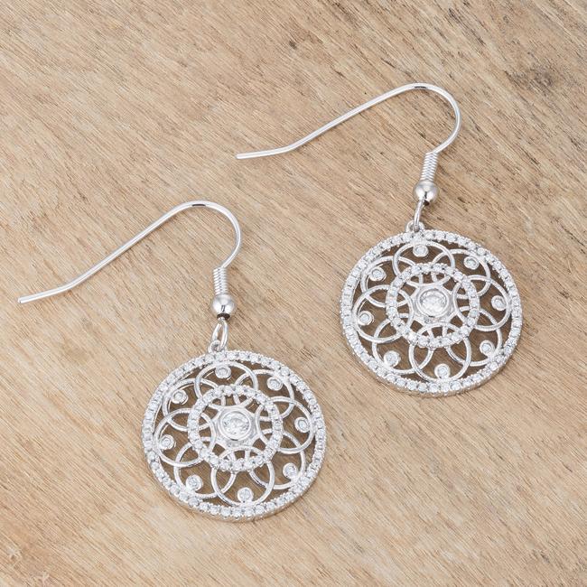 Iyanna Interlocking Circles Dangle Earrings | 1ct