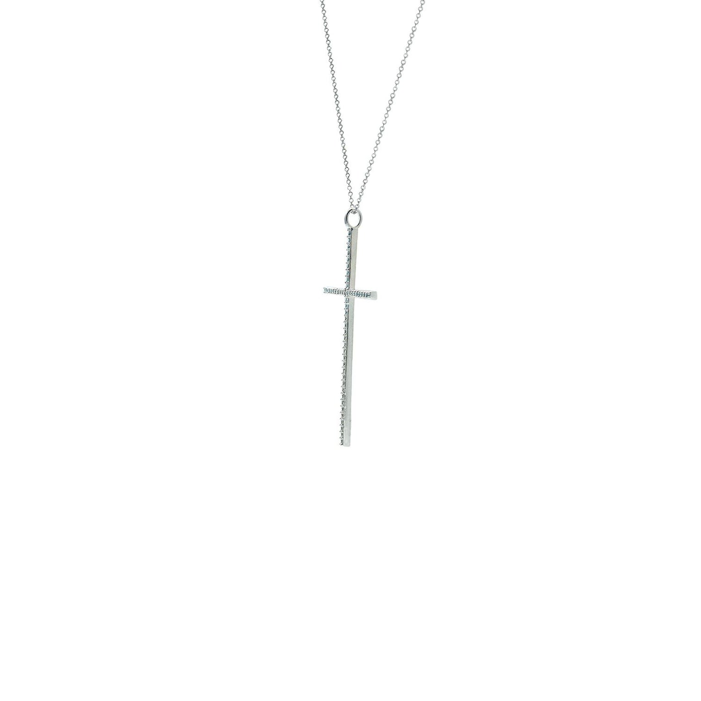 Joan CZ Cross Pendant