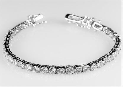 Juliette Round CZ Tennis Bracelet - 7.25in & 8in | 10ct