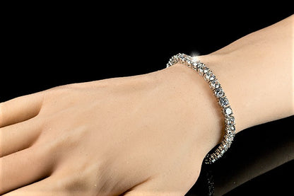 Juliette Round CZ Tennis Bracelet - 7.25in & 8in | 10ct