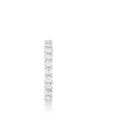 Krista Eternity Round CZ Stackable Ring | 2ct