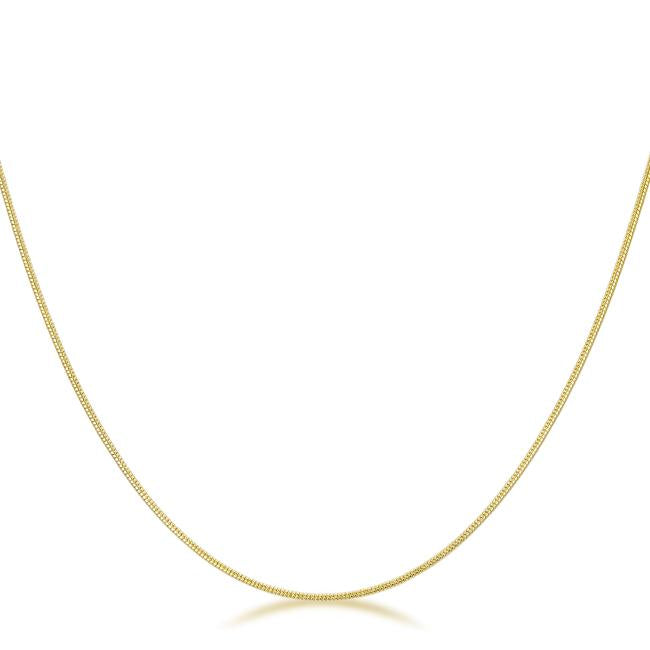 Liv Interlocked Gold Necklace | 16in