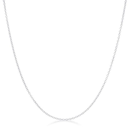 Livia .925 Sterling Silver Link Necklace | 16in