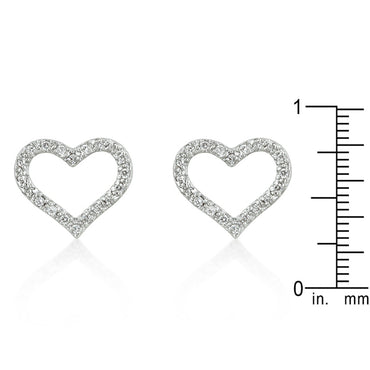 Nita Sweet Heart Stud Earrings