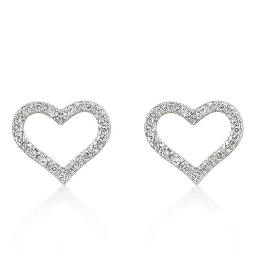 Nita Sweet Heart Stud Earrings