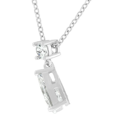 Nola Pear CZ Pendant | 2.5ct