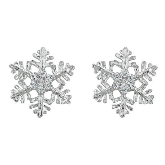 Paula Snowflake Stud Earrings