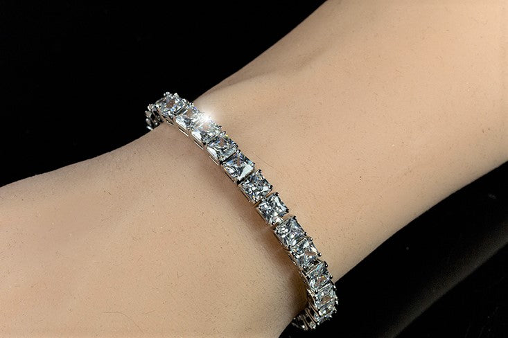 Lupida Princess CZ Tennis Bracelet - 7in