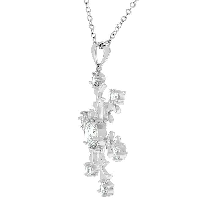 Rilla Snowflake CZ Pendant