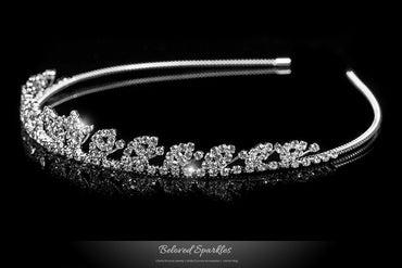 Frida Petite Art Deco Tiara | Rhinestone - Beloved Sparkles