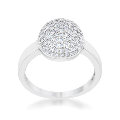 Brie Contemporary Sphere Cluster Fashion Cocktail Ring | 1 Carat |Cubic Zirconia - Beloved Sparkles