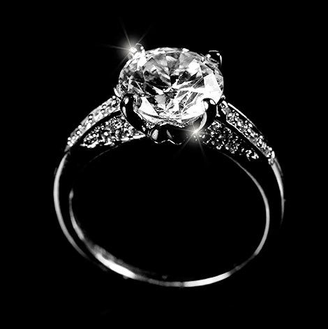 Carmela 2.5ct Contemporary Round Solitaire Ring | 3.8ct