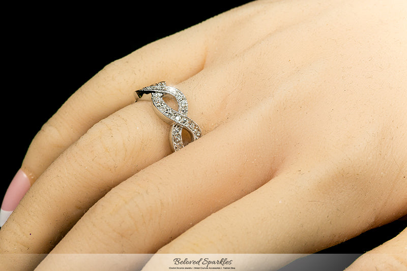 Gretel Infinity Paved Band Ring | 0.5ct