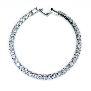 Micole 4mm Round CZ Tennis Bracelet – 7in