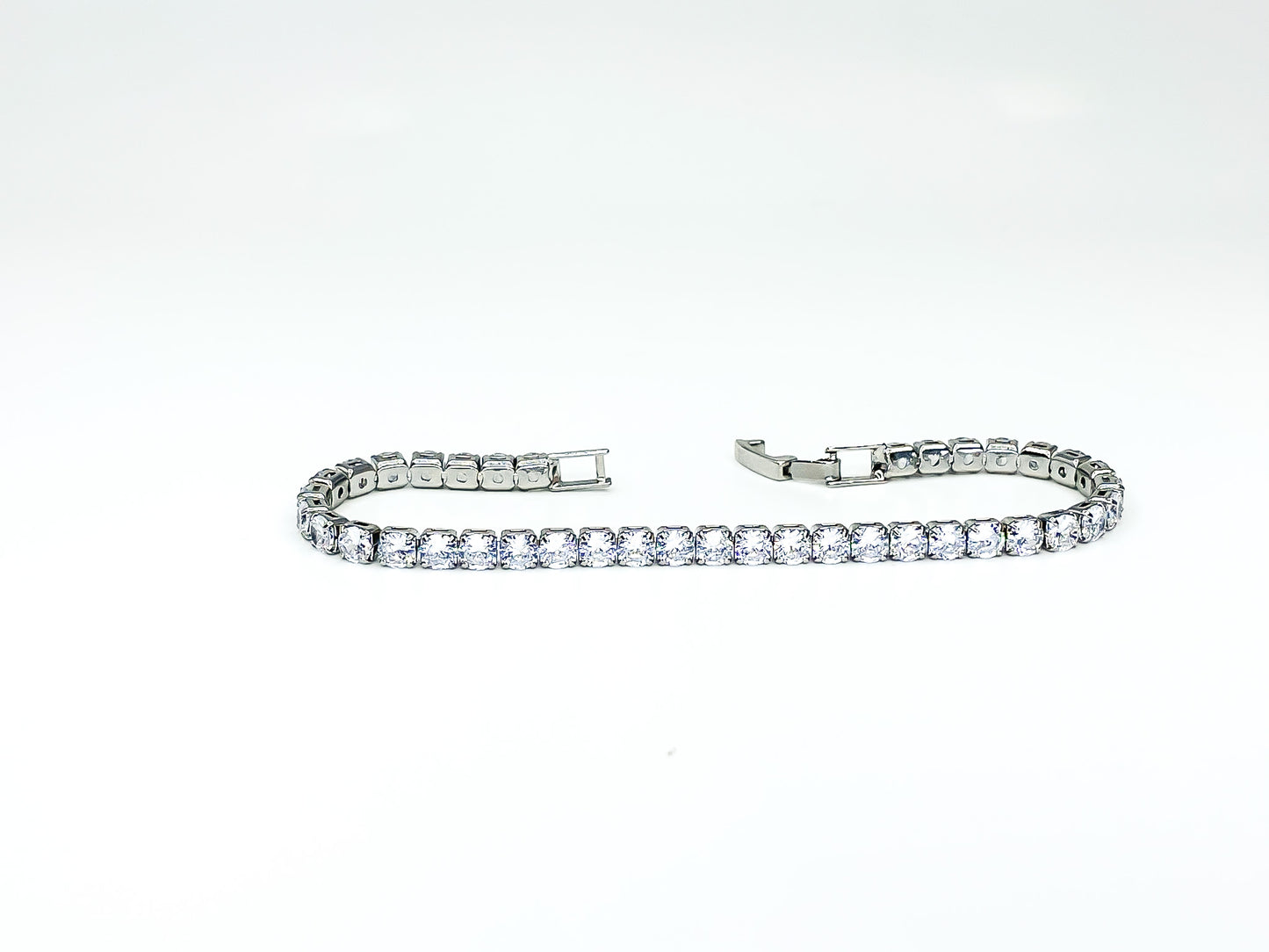 Micole 4mm Round CZ Tennis Bracelet – 7in