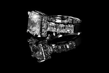 Lidia Asscher CZ Engagement Ring | 6ct