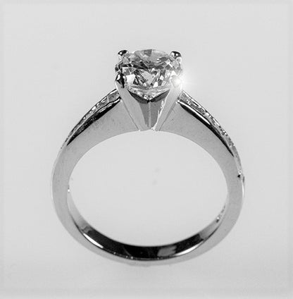 Neila Classic Round Solitaire Engagement RIng | 1.7ct