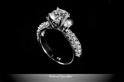 Nikita Round Three Stone Engagement Ring | 2.5ct