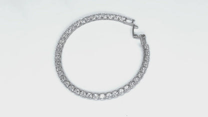 Micole 4mm Round CZ Tennis Bracelet – 7in