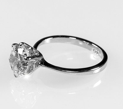 Temila Round Solitaire Engagement Ring |  2ct