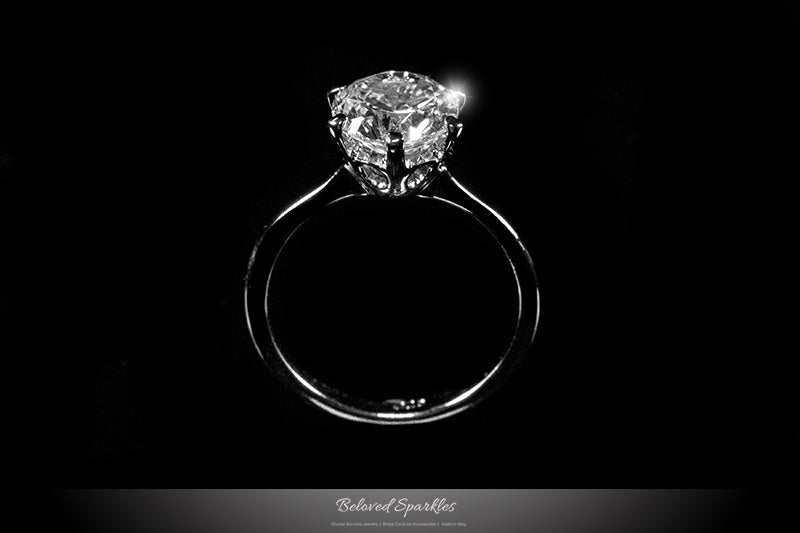 Temila Round Solitaire Engagement Ring |  2ct