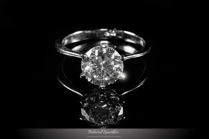 Temila Round Solitaire Engagement Ring |  2ct